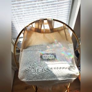 Gucci canvas tote